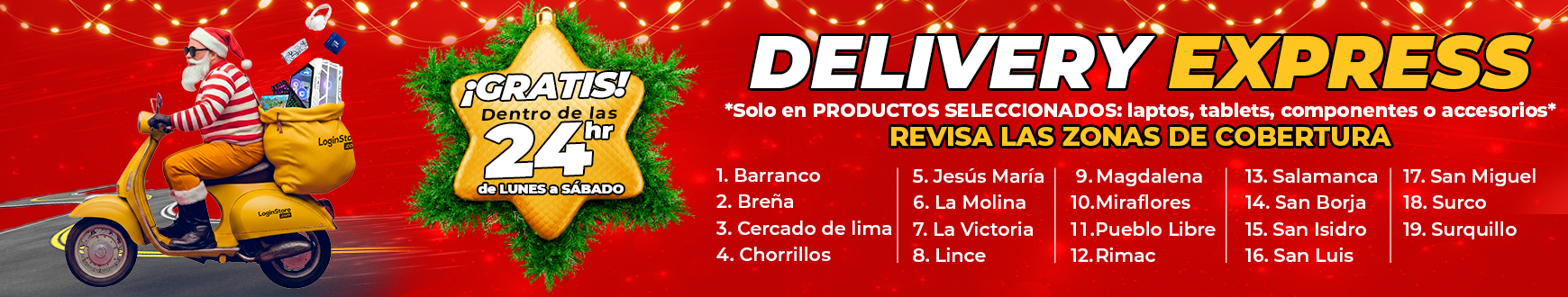 delivery navidad oficial